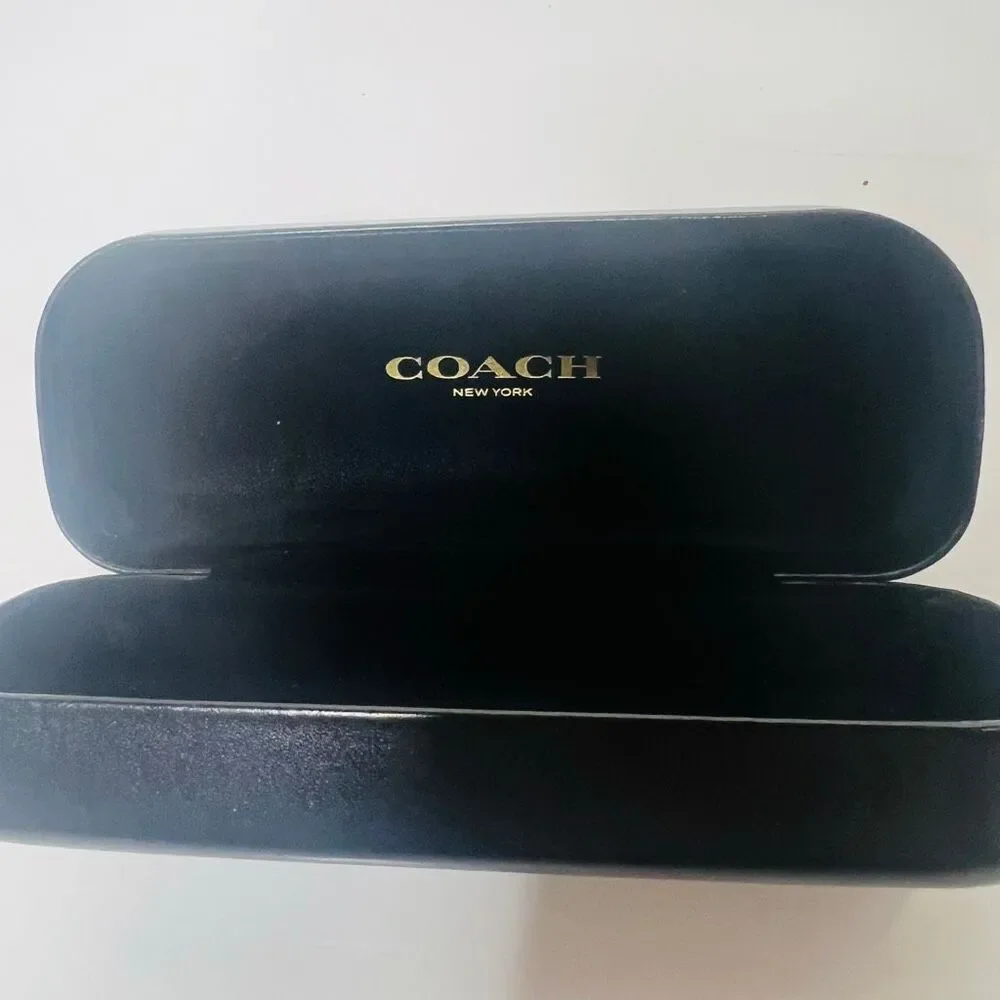 Coach Black Eye Glass Case Hard Case